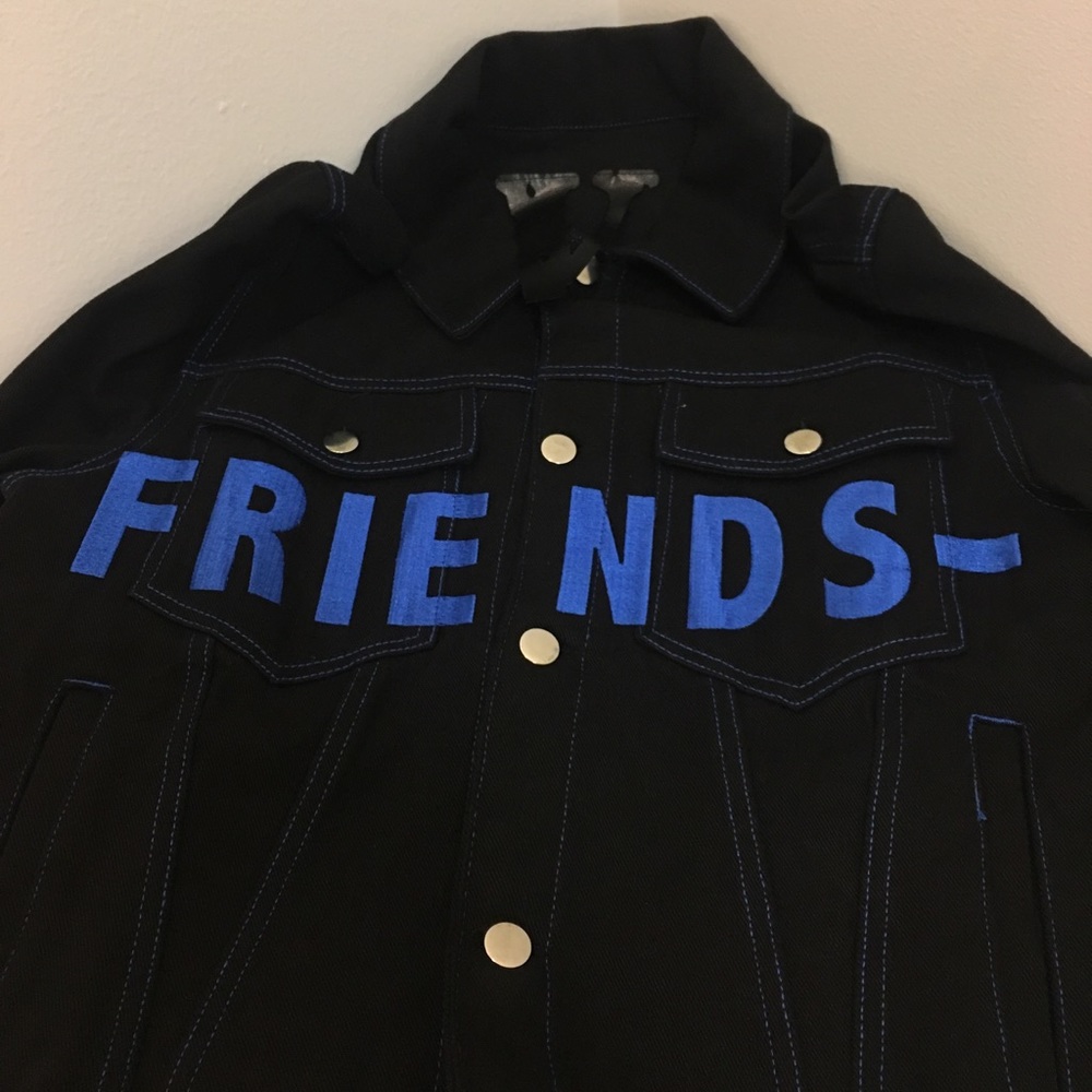 Vlone friends denim jacket
